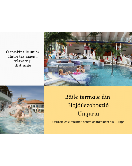 Băile termale din UNGARIA! de la 335 €!